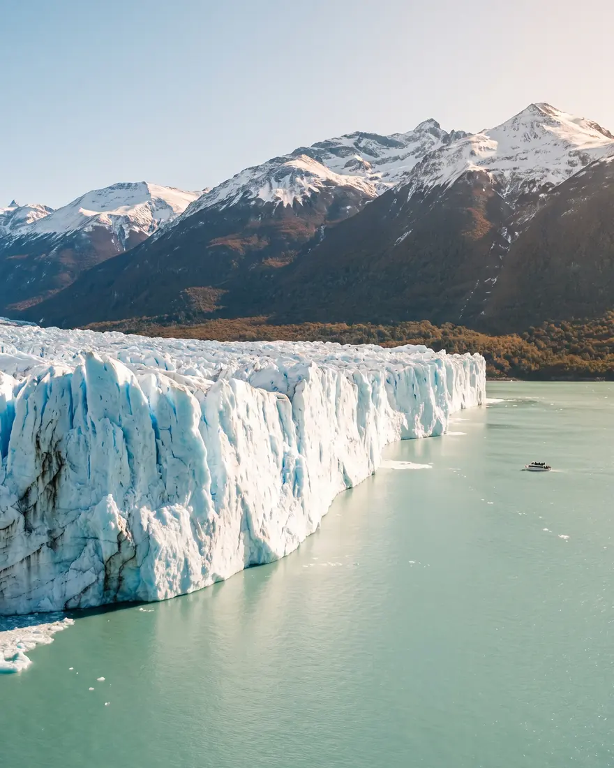 Glaciar Perito Moreno en la Patagonia argentina